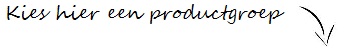 product groep Kies hier een productgroep